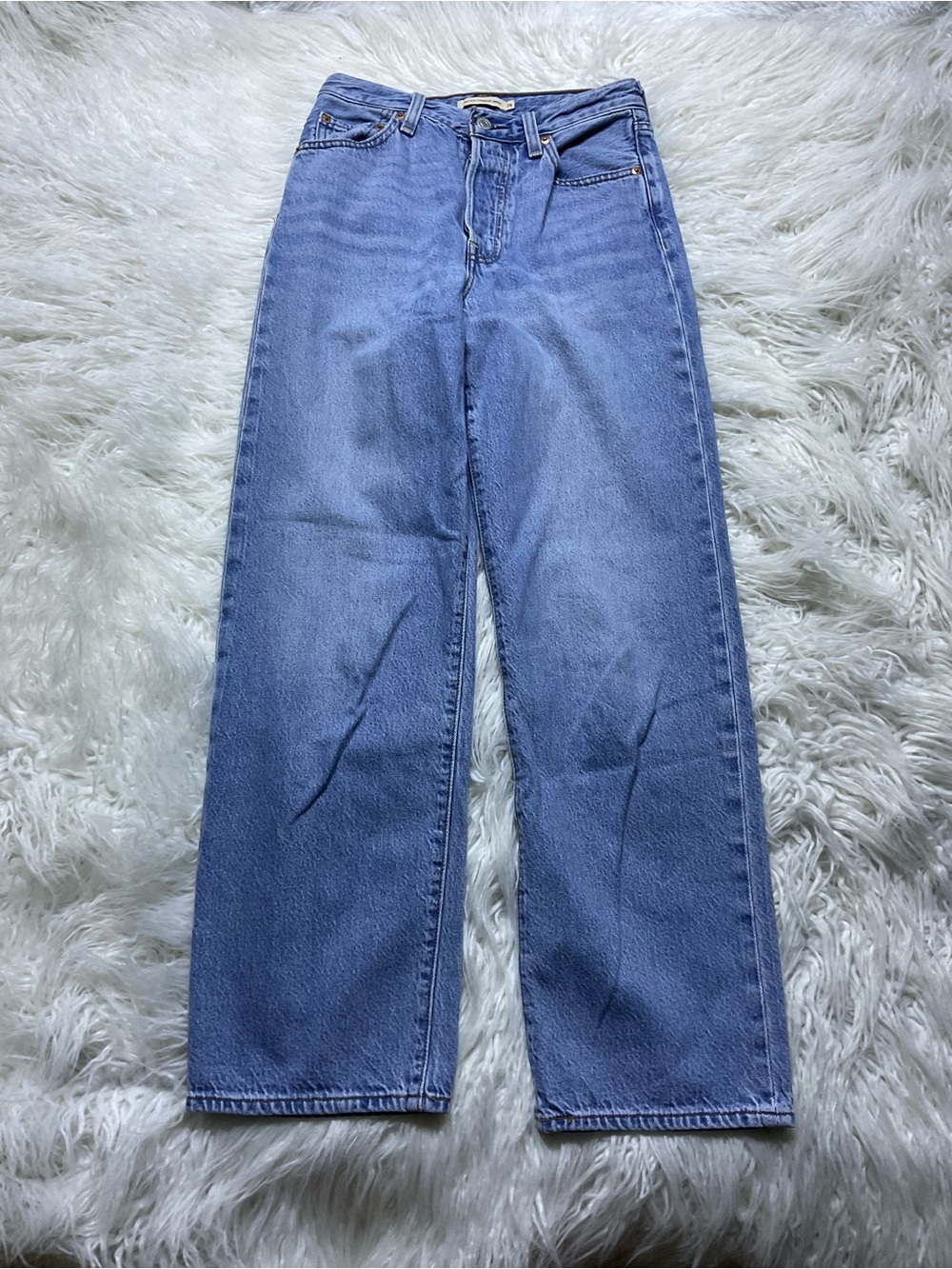 LEVI'S PREMIUM Ribcage Straight Ankle Women's Jeans in Dance Around